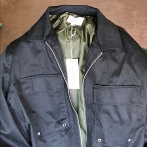 Black lightweight jacket from Five Four